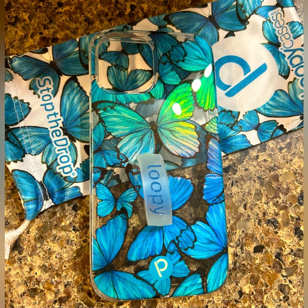 Loopy IPhone 12/12pro Butterfly Phone Case